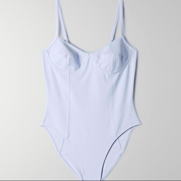 ARITZIA Tna CLAUDIA BODYSUIT XXS 💜💙 - Picture 2 of 2